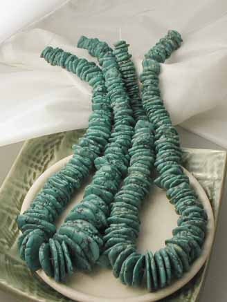Turquoise Magnesite Beads - 1 Strand - TqMg630