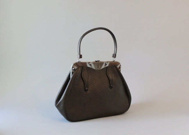 Vintage Bag / 1960s Frame Bag / Vintage 60s Purse
