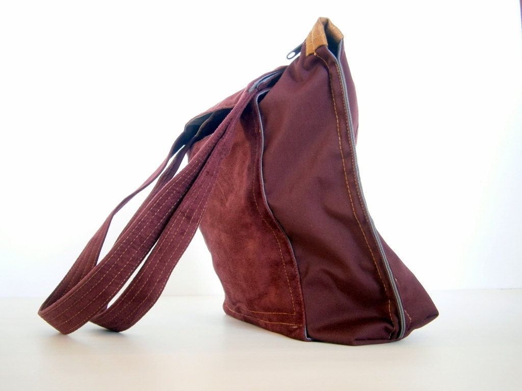 Vegan Tote Everyday - Handmade Eco Friendly Shopping Shoulder Bag