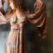 Vintage 1960s 1970s Psychedelic Paisley Goddess Dress Massive Angel Seeves 15% off SALE Use Coupon Code Sunflower7