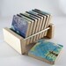 YES - Record Album Coasters from the Fragile Album complete with Handmade Holder