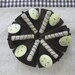 Felt chocolate cake