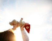 The Original Red Gnome Tree hat, newborn