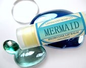 Mermaid Lip Balm - Snowcone Lip Balm - Unsweetened