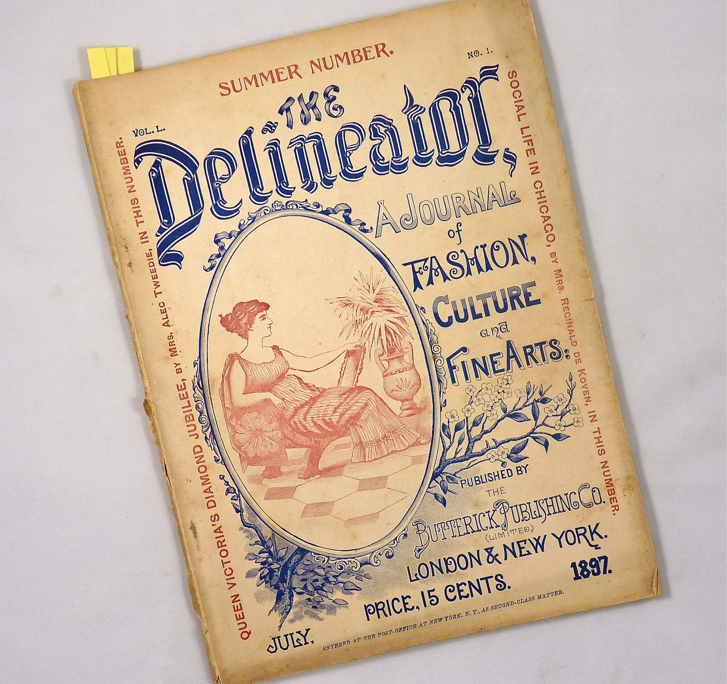 The Delineator Magazine, December 1897 with Color Plates