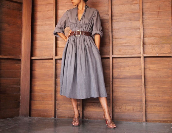 Jessy...Chic and smart dress mixed silk all colors (2 sizes M-L,  L-XL)