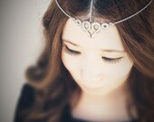 Cleopatra Chains HeadPiece No. 2 - Made in USA Snake Antique Sterling Silver Brass - Domestic Free Shipping