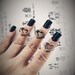 NEW - Open Heart Mid Finger Ring - Rhodium - Made To Order