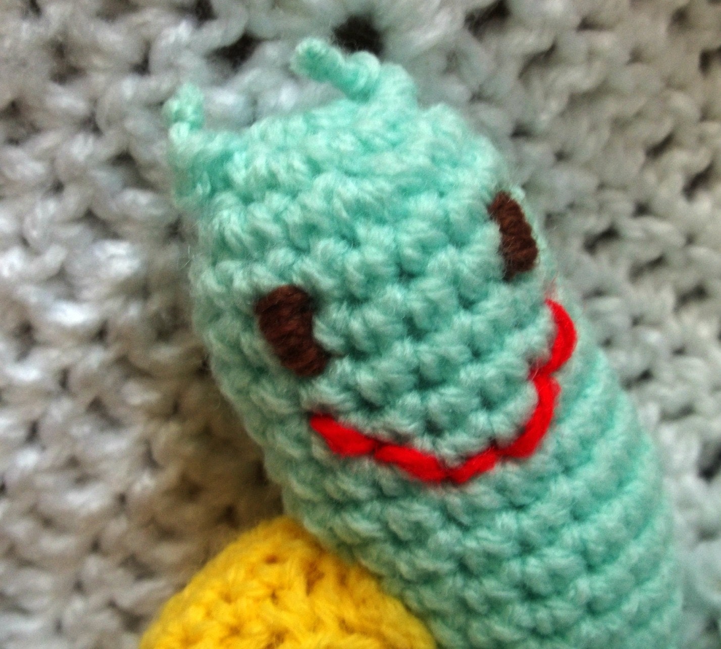 Crochet Snail - Handmade Baby Gift - Stuffed Animal