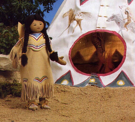 plains indian doll