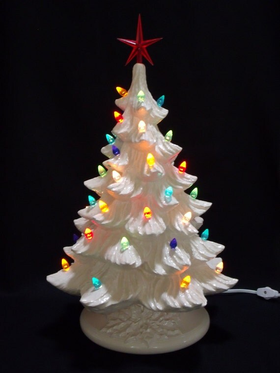 silver bells ceramic christmas tree w music box by silver bells ceramic christmas tree w music box by