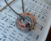 My Greatest Blessings Call Me Mom Custom Hand Stamped Necklace by MyBella