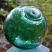 Glass Fishing Float Collectible, Illuminate 3 PC MARK, Antique, Nautical, Beach Cottage Decor, Beach Decor, Sea, Ocean, Home and Garden