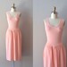 vintage tank dress / 1980s cotton sundress / Road Trip No.1 dress