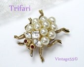 Vintage Trifari Ladybug Park Avenue