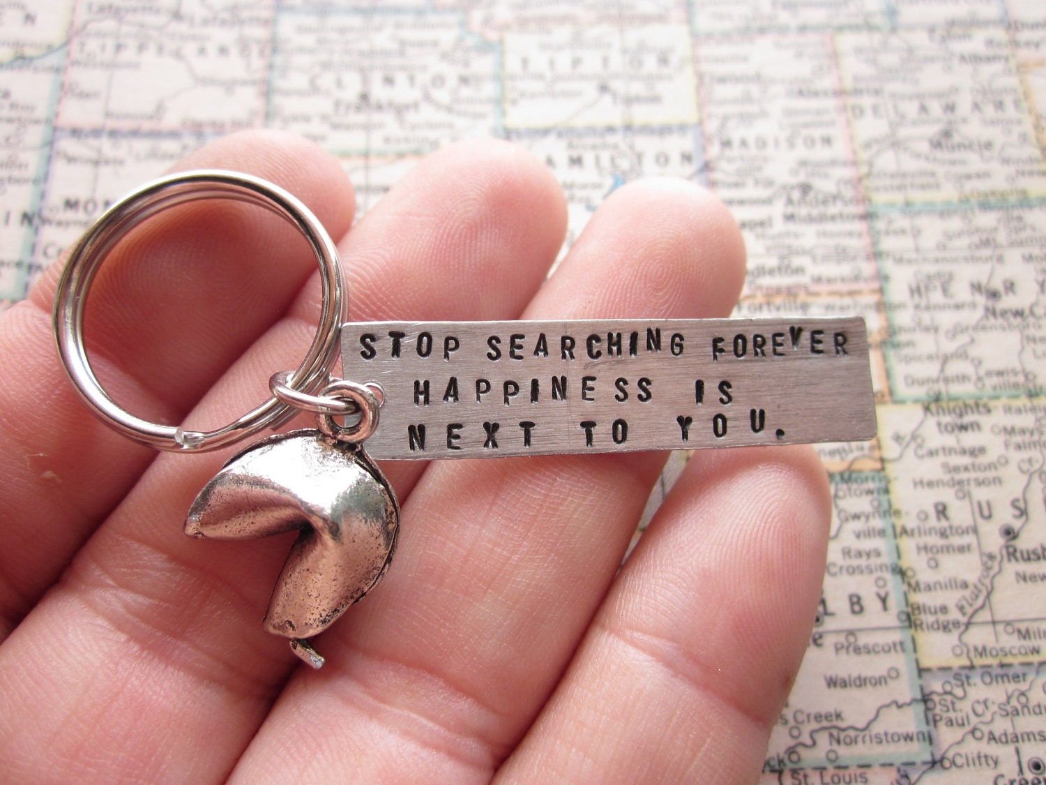 The Renee Key Chain - Custom Fortune Cookie Key Chain