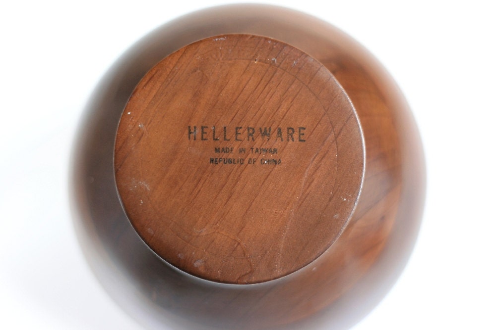 Vintage Danish Modern Hellerware Snack Set