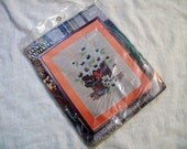 Crewel Embroidery Kit, Creative Stitchery, Bucket of Daisies, Vintage Supplies