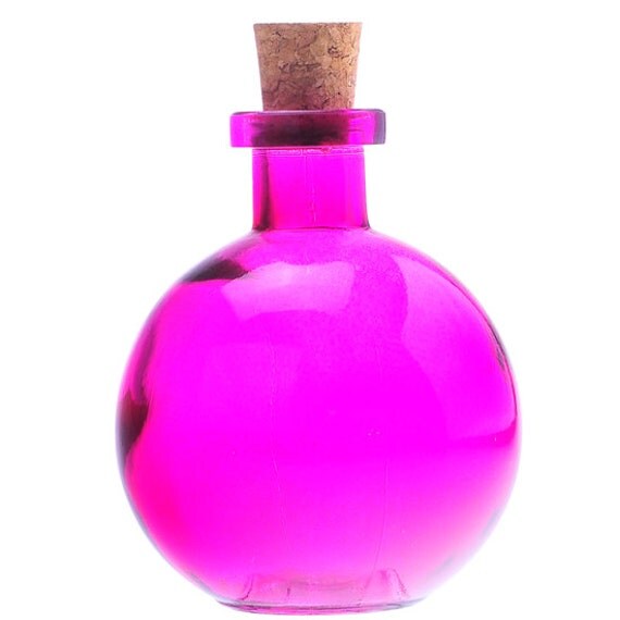 Pink Glass Bottle 8.8 oz. Pink Ball Diffuser by IndigoFragrance