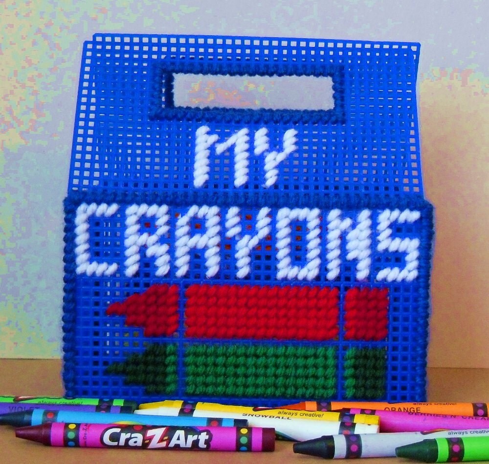 dark blue crayon