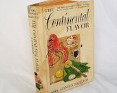 Vintage Cookbook Continental Flavor 1961 Nika Hazelton  European Cooking Foods Recipes Cook Book