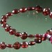 AAA Garnet Faceted Coins 7mm - 9mm