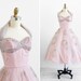 vintage 1950s dress / 50s dress / Sequins and Tulle Fairy Tale Ballerina Cupcake Dress