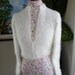 Ready to ship - Kate Middleton Angora Bolero/ bridal bolero/ Size Small