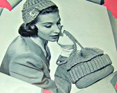 Vintage Crochet hats and Bags Patterns direct checkout Black Friday Etsy - Lusmysticjewels