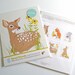 PRINT SET - Woodland Forest Friends
