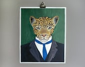 8x10 - Art Print - Leopard - Signed by Artist