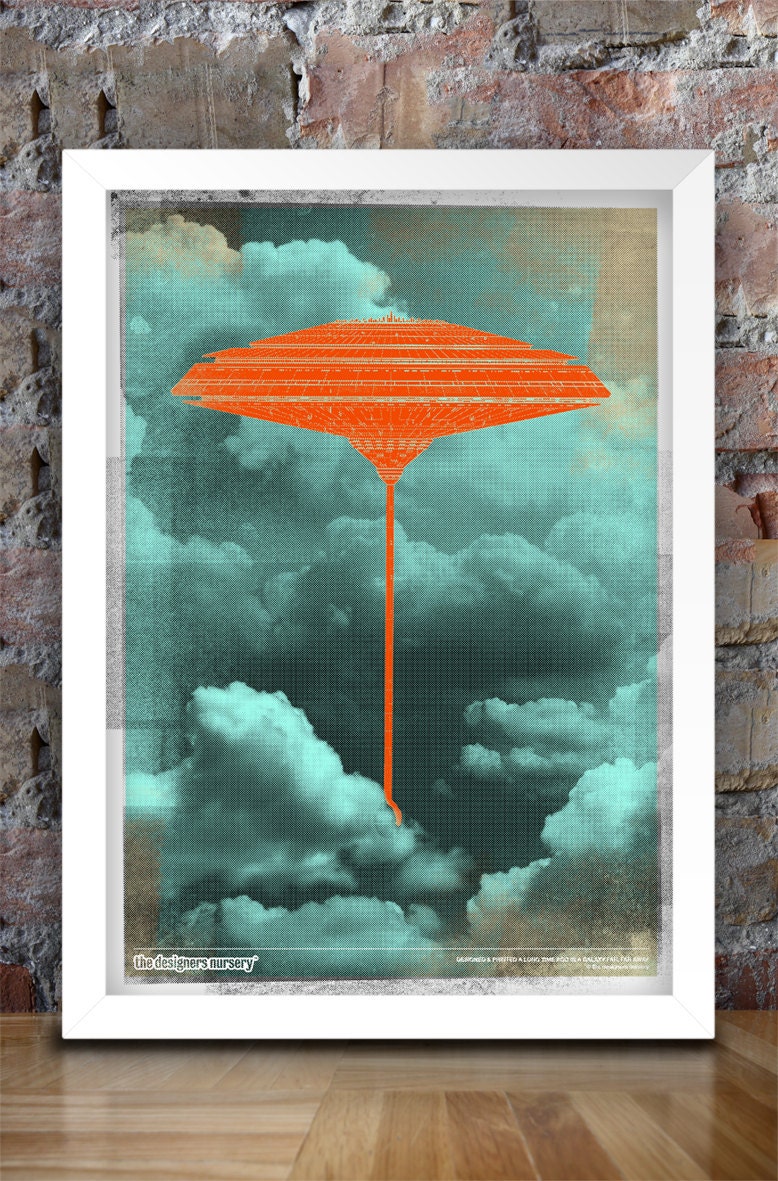 Star Wars Inspired Print (CLOUD CITY) A3 - 2012