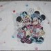 Vintage Mickey and Minnie Mouse pillowcase