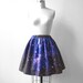 SAMPLE SALE. Large Magellanic Cloud Nebula Skirt