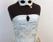 Keyhole Masque Runway Gown - aprox size 6
