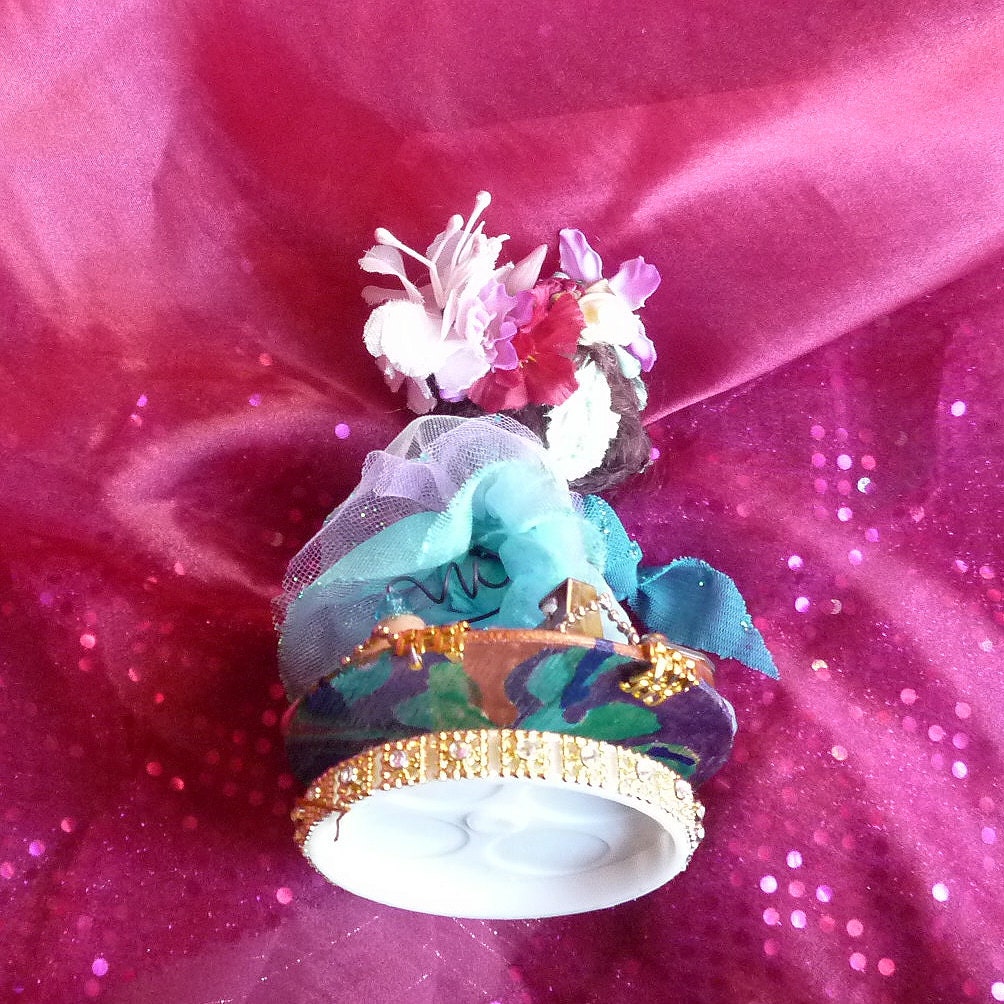 Musical Vintage Doll Art Assemblage by mystic2awesome