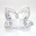 Vintage Orrefors Bowl, Mid Century Modern Tulip Style Design, Crystal From Swedish Estate   I Take CREDIT CARDS