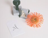 your initials // custom stamp