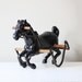 vintage rocking horse / salvaged child play toy
