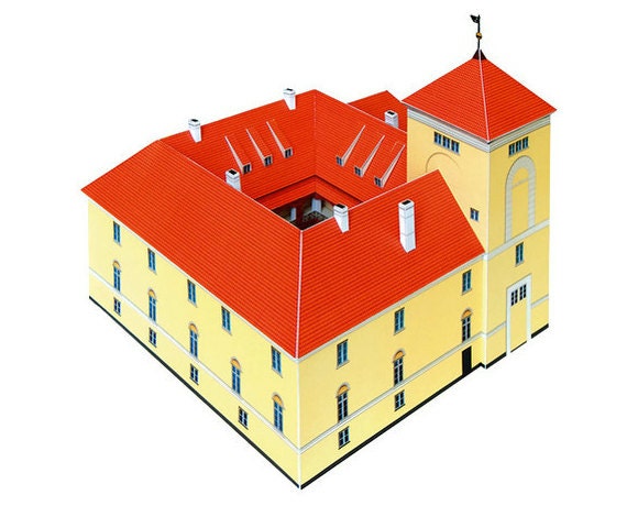 Ventspils Castle Paper Model (KIT)