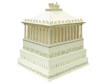 Mausoleum at Halicarnassus Paper Model (KIT)