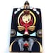 EDITH PIAF Mirror, Art Nouveau/Art Deco France, Home Decor, French Cabaret, Red Black Silver, 1951 "Si, Si, Si, Si"