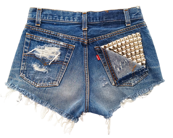 Vega shorts studded cut offs