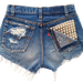 Vega shorts studded cut offs