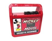 Mickey Mouse Cassette Recorder CLEARANCE