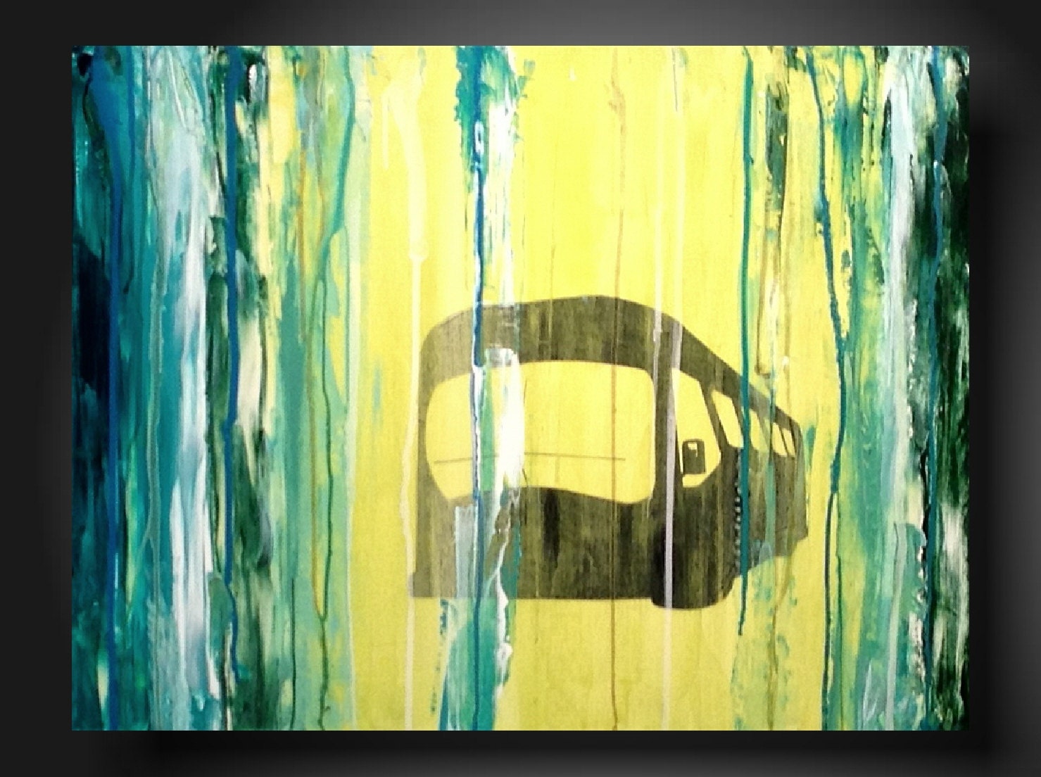 Large Abstract paintings Heavy textured wall hanging  16 X 20 Inches----Destiny----------jmjartstudio