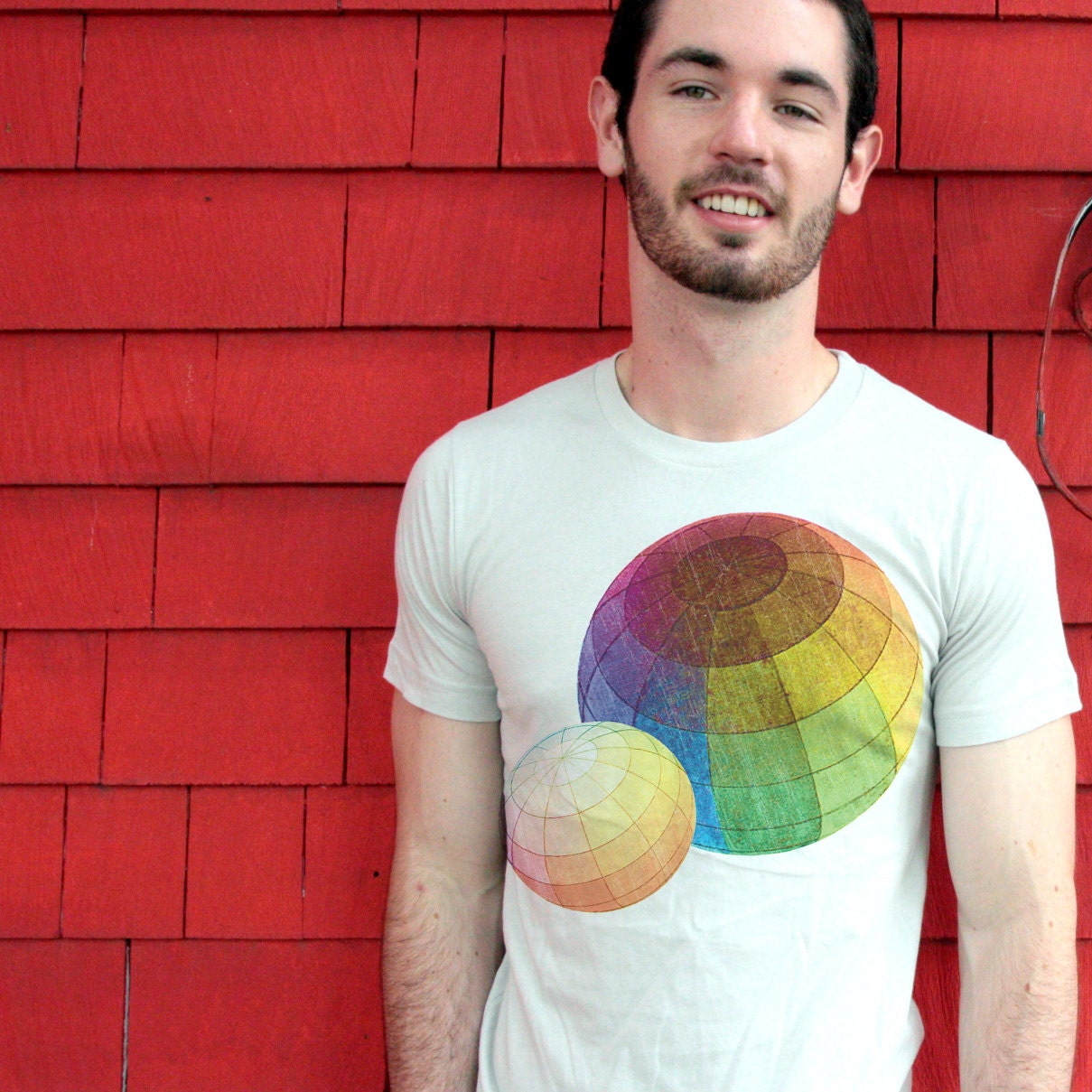 Color Theory TShirt Rainbow Science Tee MENS shirt