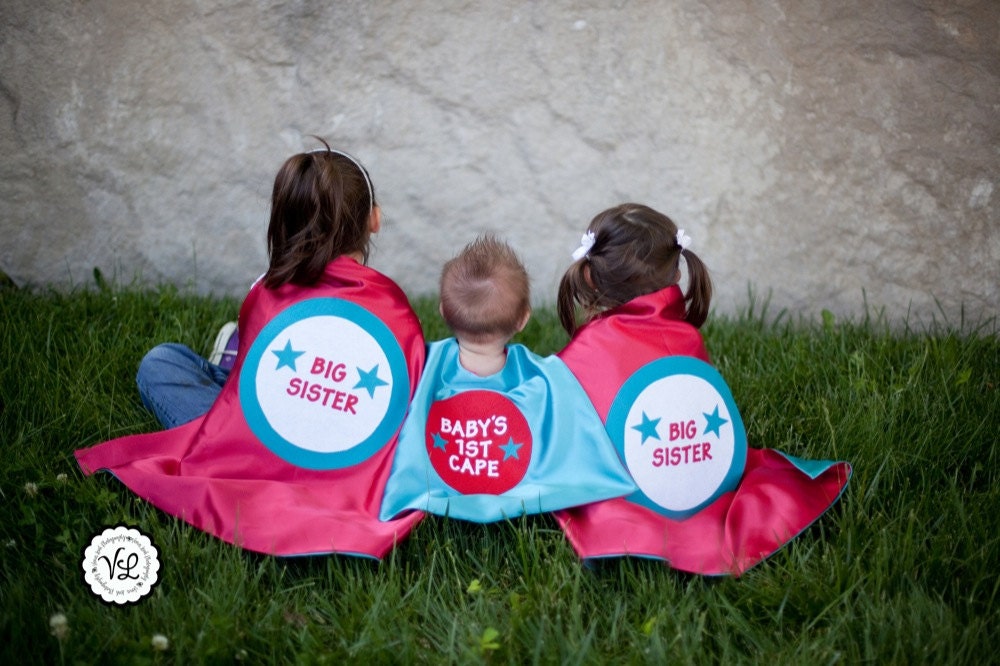Baby Super Hero Cape or Babies first cape