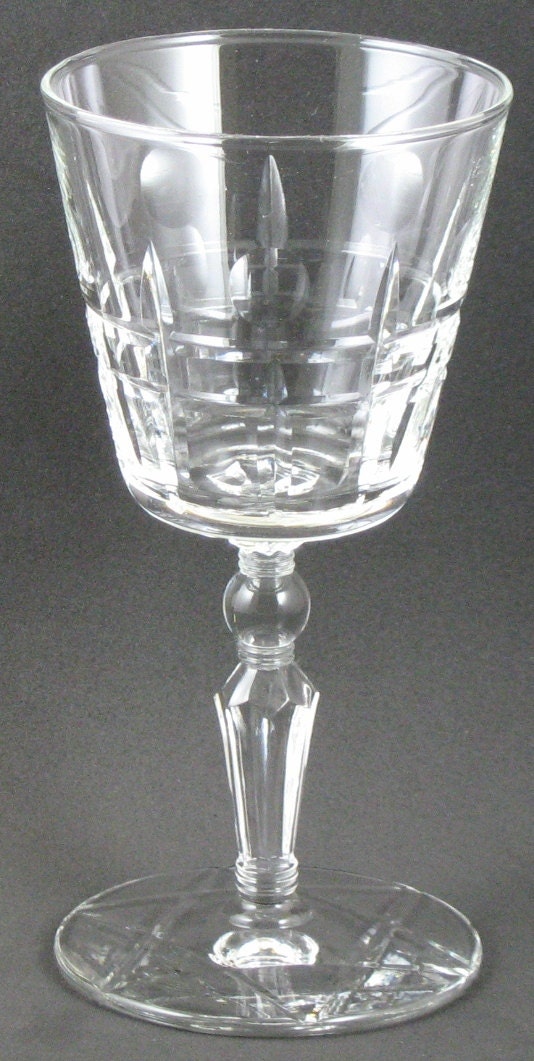 Vintage Libbey Rock Sharpe Pattern No. 30063 by greencreekfarm