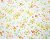 Spring Flowers Vintage Sheet - Fat Quarter (FM012)